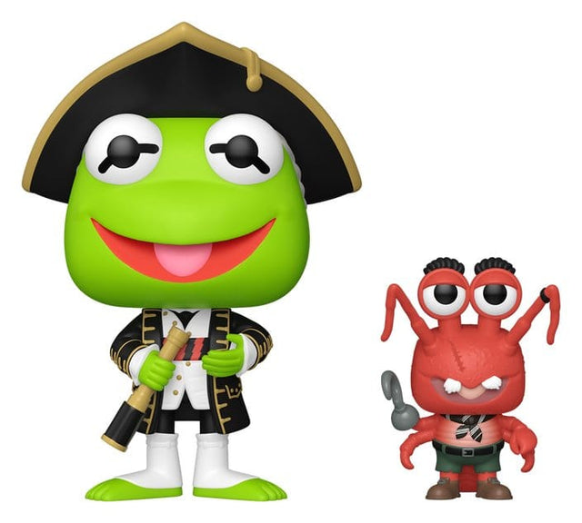 Funko Muppets - Die Schatzinsel POP! Kermit & Polly Pop! & Buddy Vinyl Figur