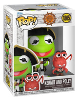 Funko Muppets - Die Schatzinsel POP! Kermit & Polly Pop! & Buddy Vinyl Figur