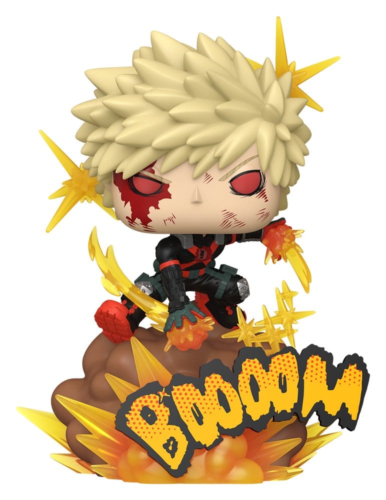 Funko My Heo Academia Bakugo w/CH(GW) POP! Deluxe Vinyl Figur
