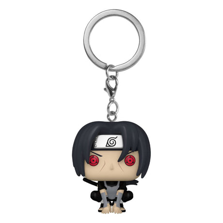Funko Naruto Itachi Uchiha (Moonlit) Display (12) Pocket POP! Vinyl Schlüsselanhänger