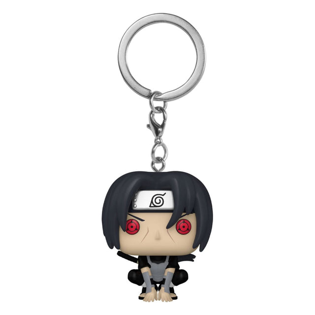 Funko Naruto Itachi Uchiha (Moonlit) Display (12) Pocket POP! Vinyl Schlüsselanhänger