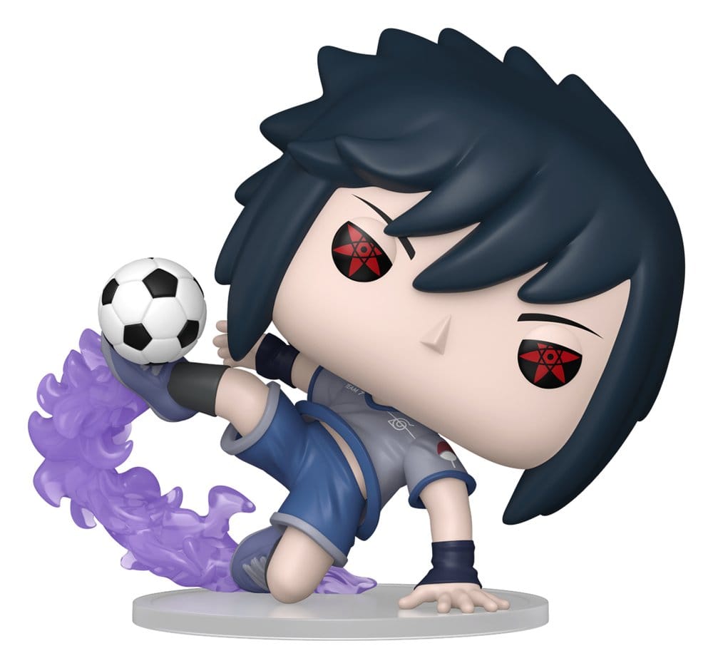 Funko Naruto Soccer Sasuke POP! Football Vinyl Figur