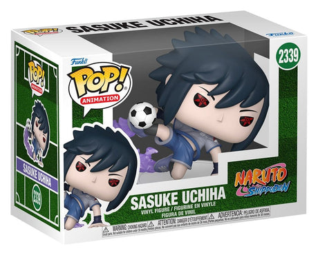 Funko Naruto Soccer Sasuke POP! Football Vinyl Figur