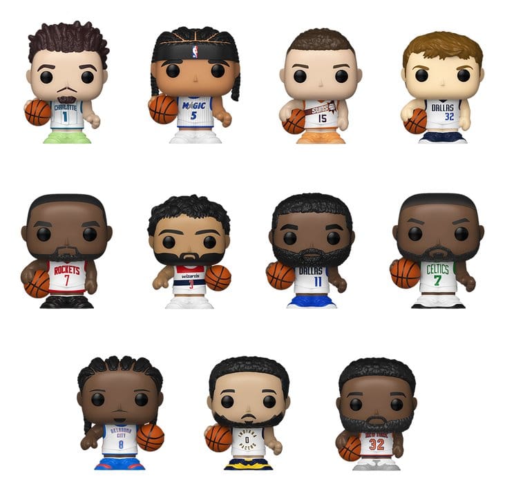Funko NBA Bitty POP! Single Display (24) PDQ Vinyl Figuren