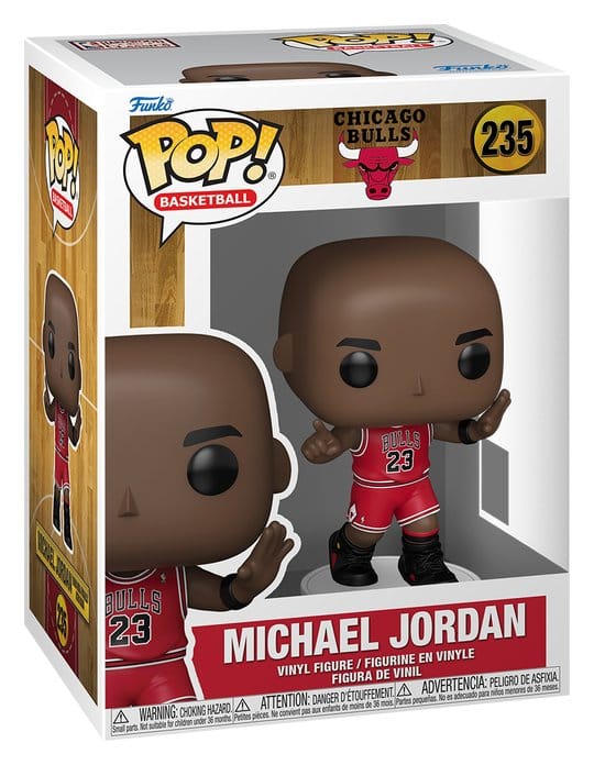Funko NBA Bulls- Michael Jordan (6th Ring) POP! Basketball Vinyl Figur