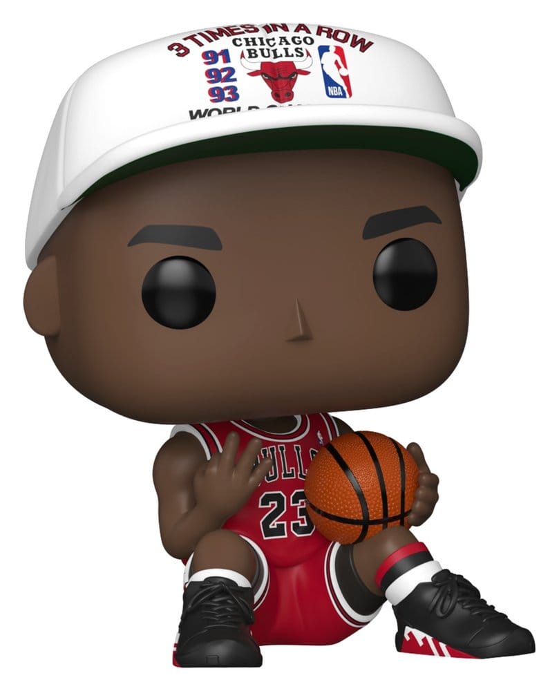 Funko NBA Legends Chicago Bulls Michael Jordan 3 Times in a Row POP! Sports Vinyl Figur