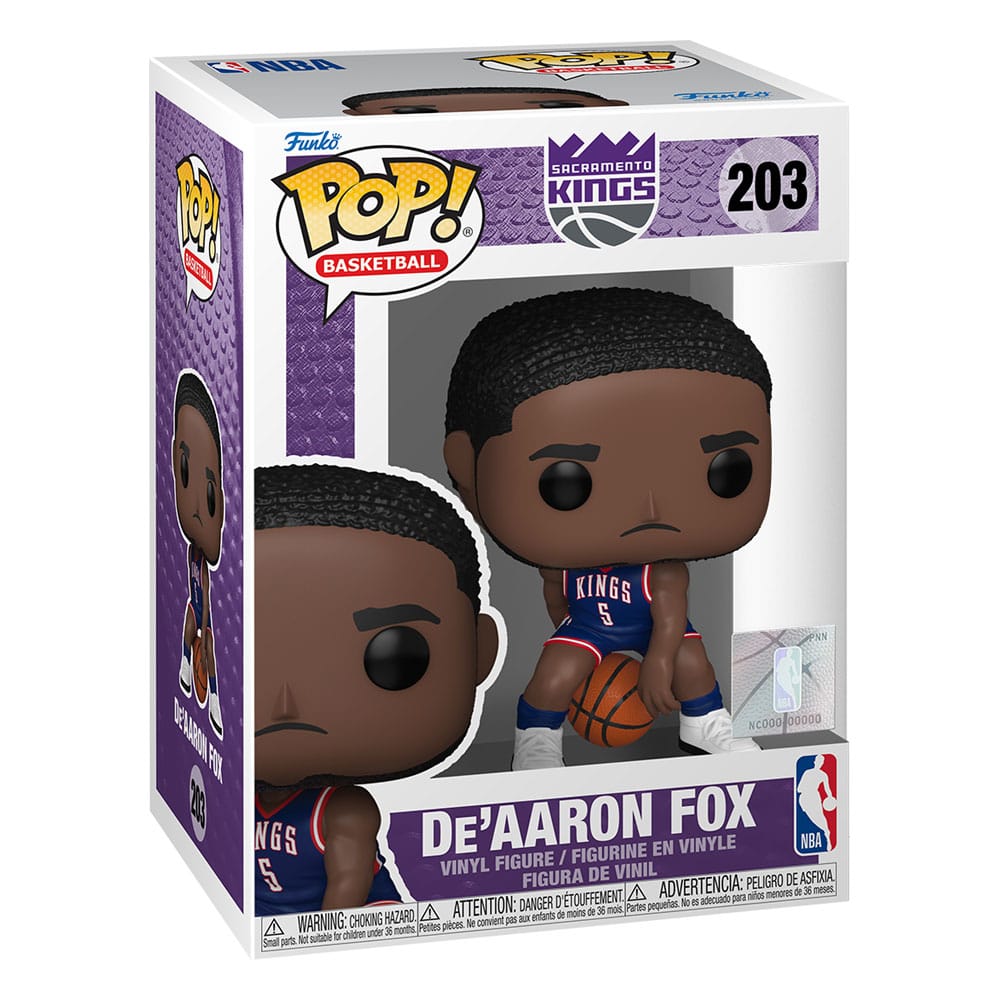 Funko NBA Legends Kings- De'Aaron Fox(CE 24) POP! Sports Vinyl Figur