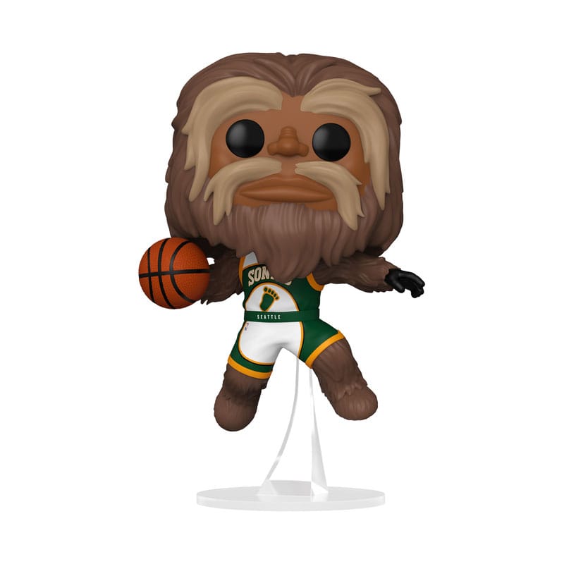 Funko NBA Legends Mascots Sonics- Sasquatch POP! Sports Vinyl Figur