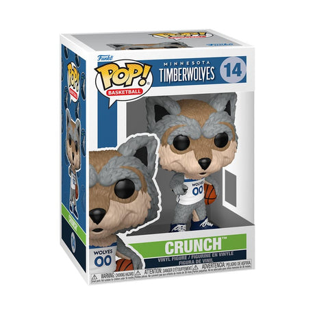 Funko NBA Legends Mascots Wolves- Crunch The Wolf POP! Sports Vinyl Figur