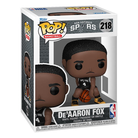 Funko NBA San Antonio Spurs De'Aaron Fox (2025 Icon Edition Uniform) POP! Basketball Vinyl Figur