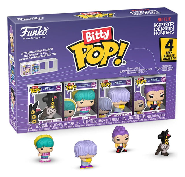 Funko Netflix Bitty POP! Mini Figuren 4er-Pack Rumi