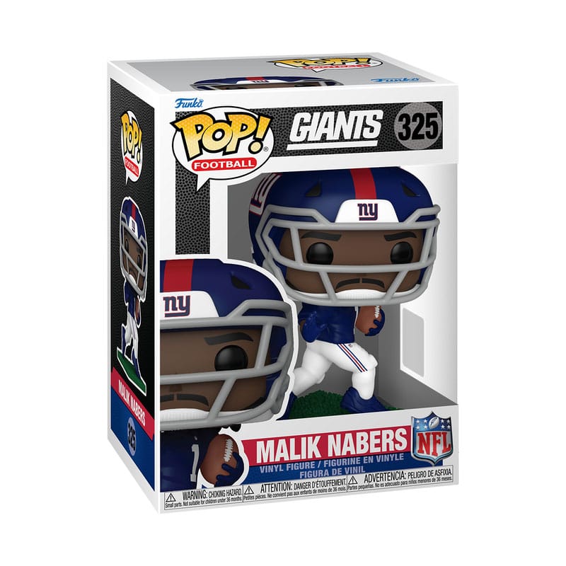 Funko NFL Legends Giants- Malik Nabers POP! Sports Vinyl Figur