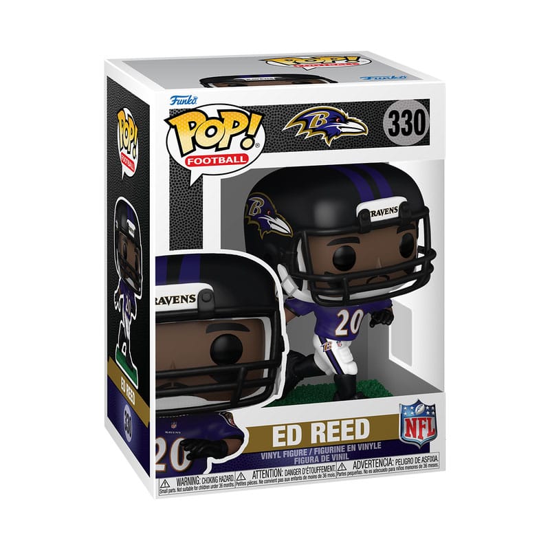 Funko NFL Legends Legends- Ed Reed(Ravens) POP! Sports Vinyl Figur
