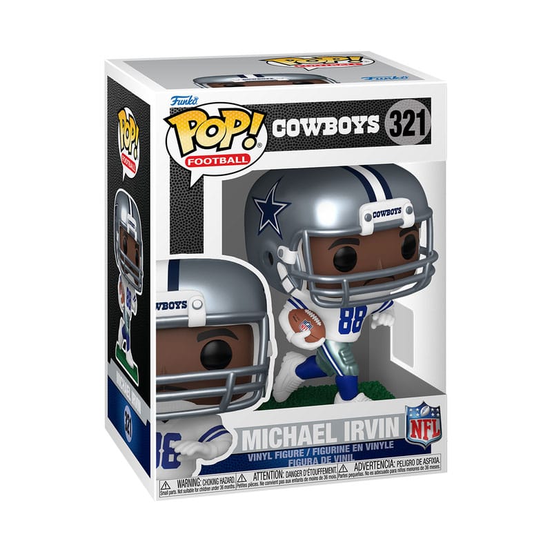 Funko NFL Legends Legends- Michael Irvin(Cowboys) POP! Sports Vinyl Figur