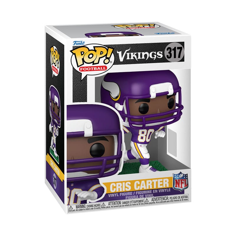 Funko NFL Legends Vikings - Cris Carter(Vikings) POP! Sports Vinyl Figur