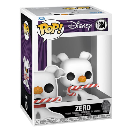 Funko Nightmare before Christmas 30th Zero w/Candy Cane POP! Disney Vinyl Figur