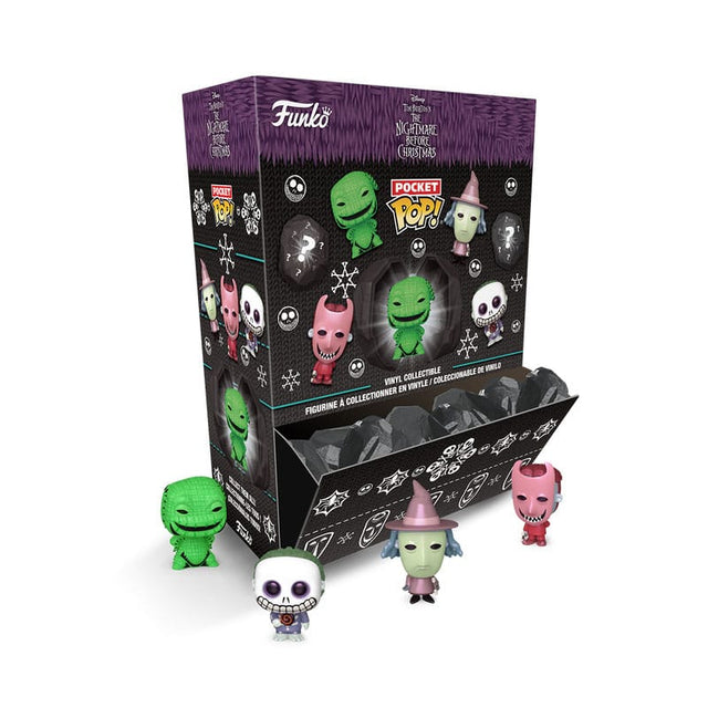 Funko Nightmare before Christmas Coal Display (12) Pocket POP! Vinyl Figuren