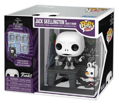 Funko Nightmare Before Christmas Jack Skellington's Room POP! Nooks Vinyl Figur