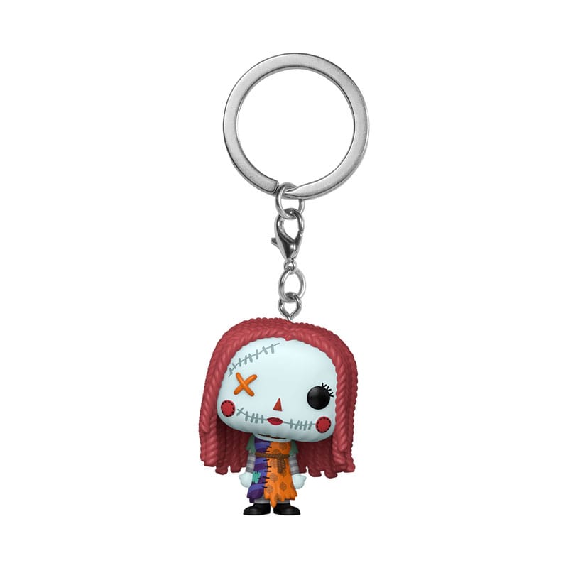 Funko Nightmare before Christmas Patchwork - Sally Display (12) POP! Vinyl Schlüsselanhänger