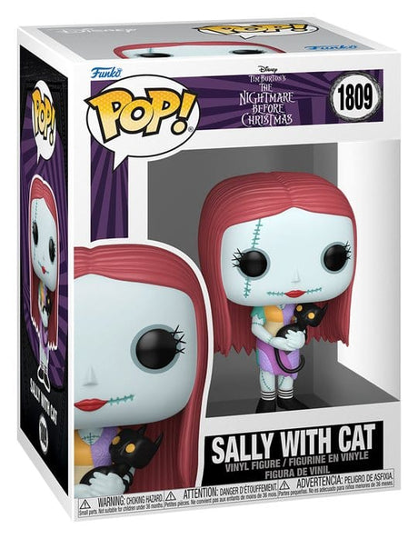 Funko Nightmare Before Christmas Sally with Cat POP! Vinyl Figur