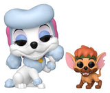Funko Oliver & Co. POP&Buddy Vinyl Figur Georgette w/Tito