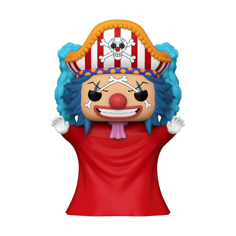 Funko One Piece Buggy the Genius Jester Exclusive POP! Animation Vinyl Figur