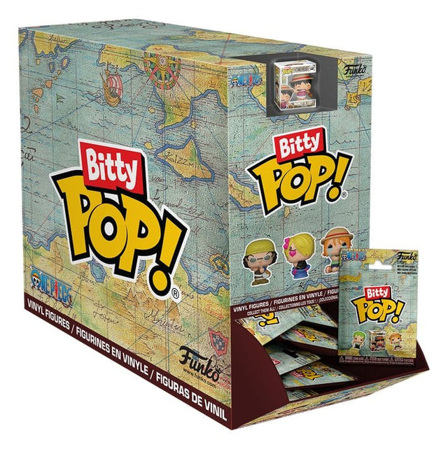 Funko One Piece Display (32) PDQ Bitty POP! Single Vinyl Figuren
