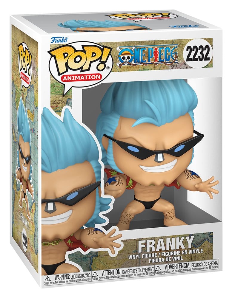 Funko One Piece Franky (Refresh) POP! Animation Vinyl Figur