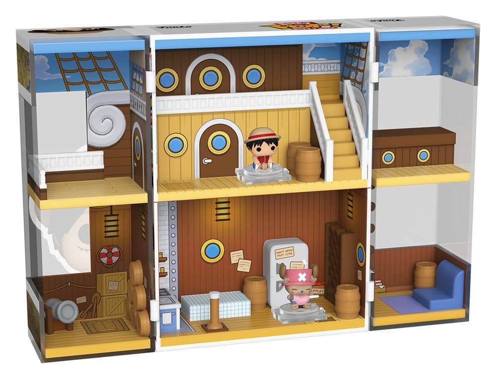 Funko One Piece Going Merry Bitty POP! Bitty Box Display mit 2 Vinyl Figuren