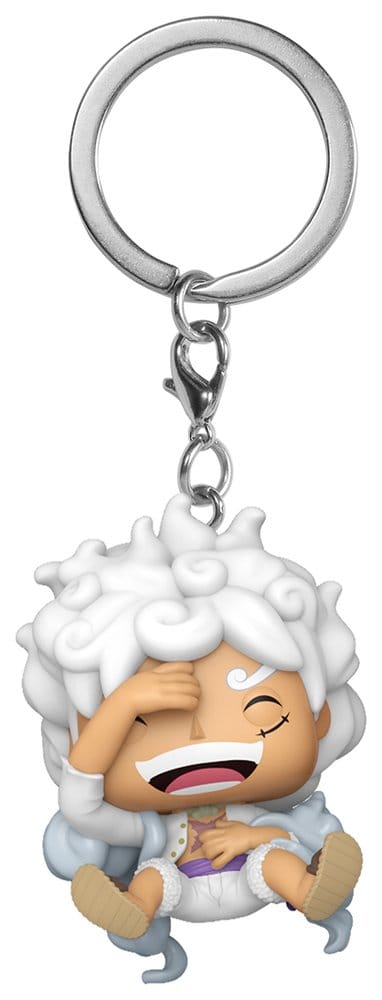 Funko One Piece Luffy Gear 5 Display (12) Pocket POP! Vinyl Schlüsselanhänger