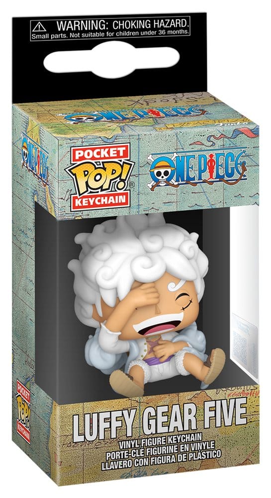 Funko One Piece Luffy Gear 5 Display (12) Pocket POP! Vinyl Schlüsselanhänger
