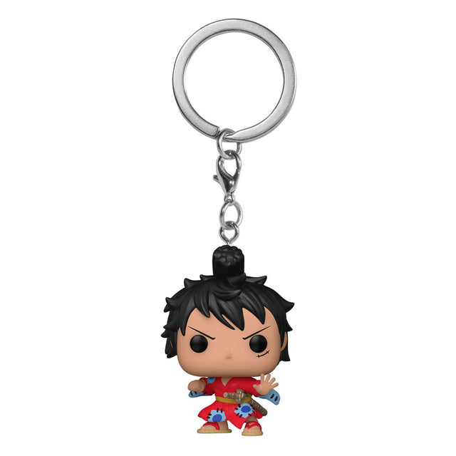 Funko One Piece Luffy in Kimono Display (12) POP! Vinyl Schlüsselanhänger