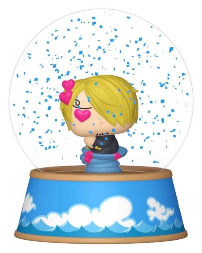 Funko One Piece Mystery Minis Minifiguren Glitter Globes PDQ Display (12)