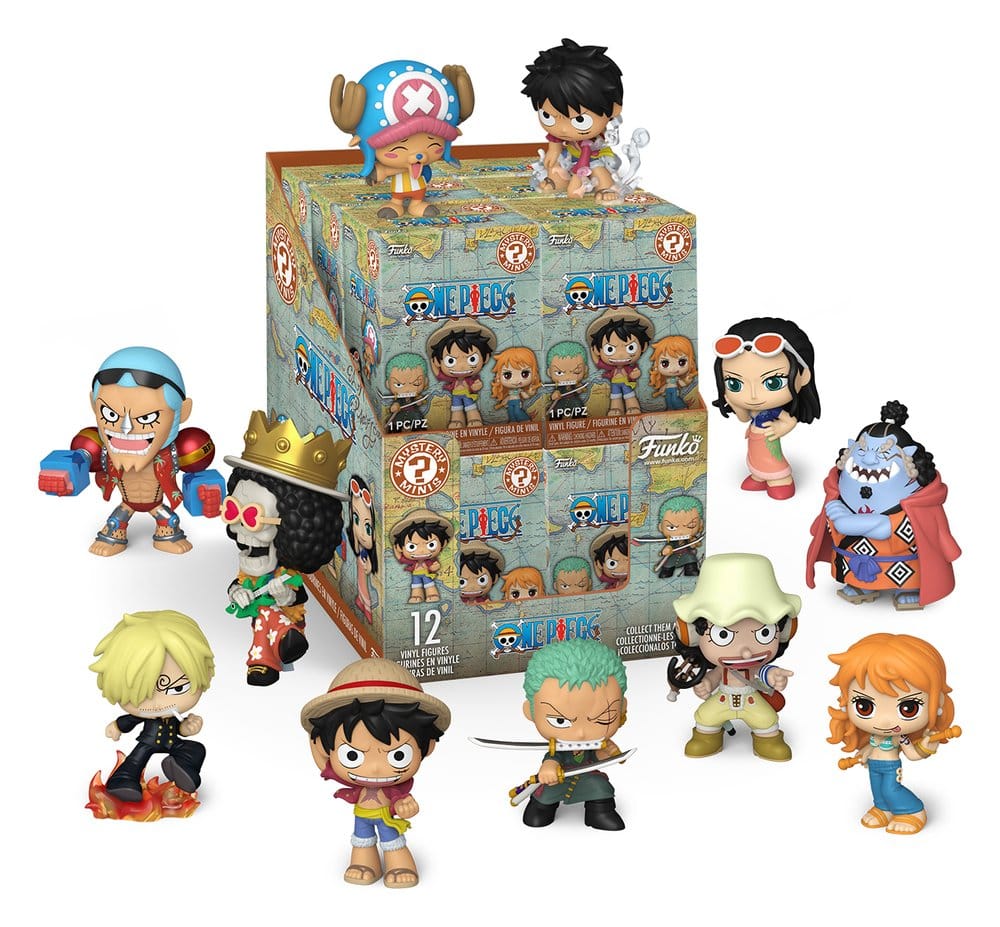Funko One Piece Mystery Minis Minifiguren PDQ Display (12)