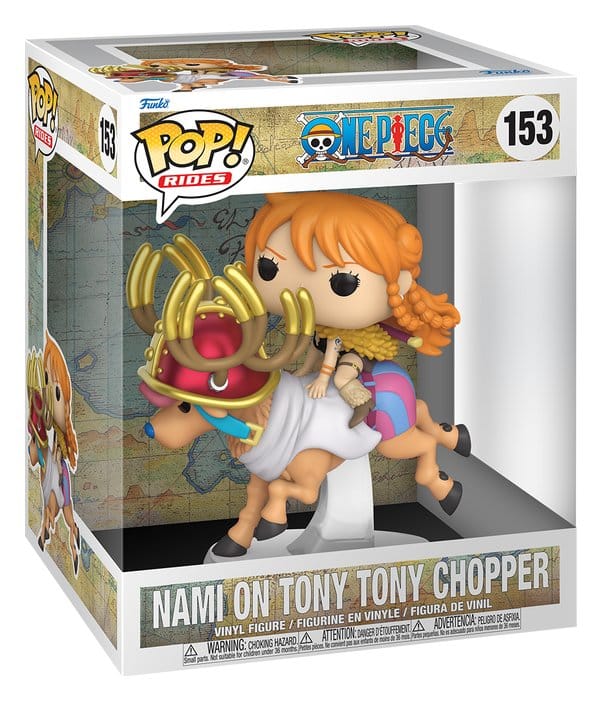 Funko One Piece Nami & Chopper POP! Rides Deluxe Vinyl Figur