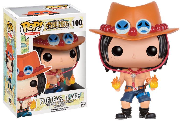 Funko One Piece Portgas D. Ace POP! Animation Vinyl Figur