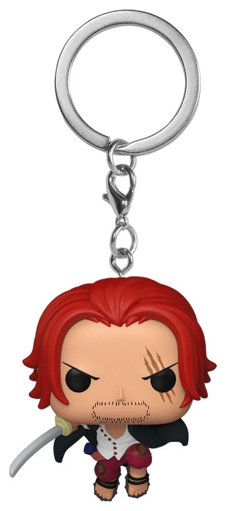 Funko One Piece Shanks Display (12) POP! Vinyl Schlüsselanhänger