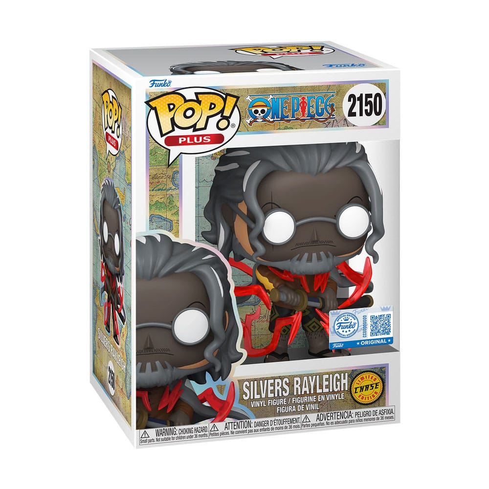 Funko One Piece Silvers Rayleigh with Chase Exclusive POP! Animation Sortiment (6) Vinyl Figuren