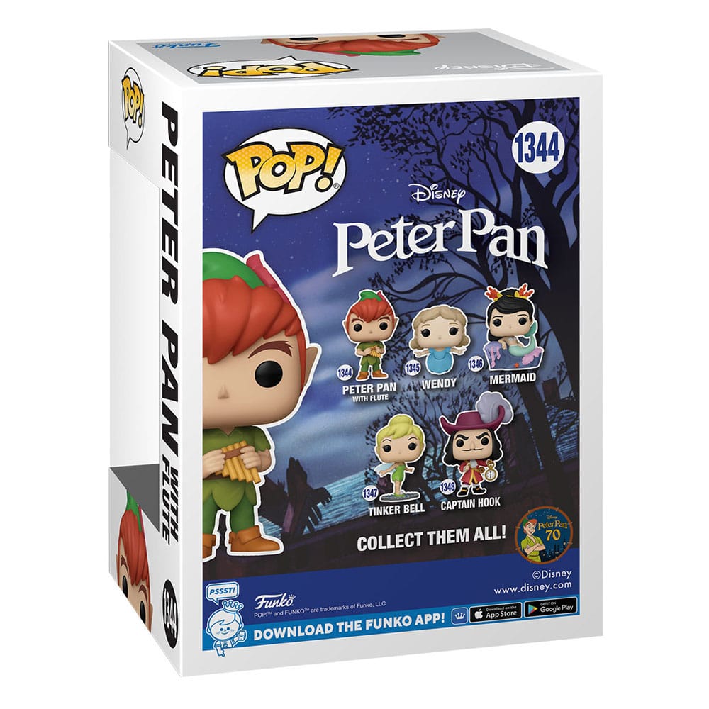Funko Peter Pan 70th Anniversary Peter POP! Disney Vinyl Figur