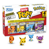 Funko Pokémon 4er-Pack Series 2 Bitty POP! Vinyl Figuren