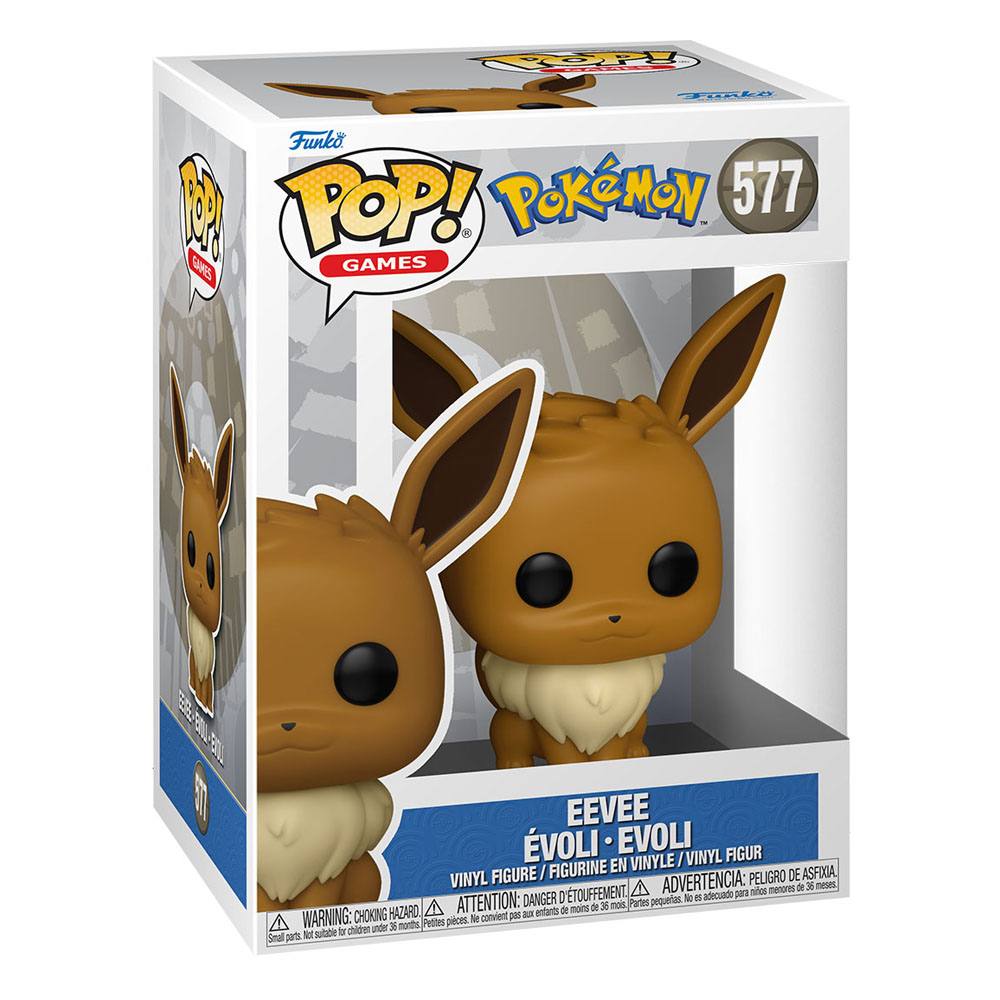 Funko Pokémon Eevee (EMEA) POP! Games Vinyl Figur