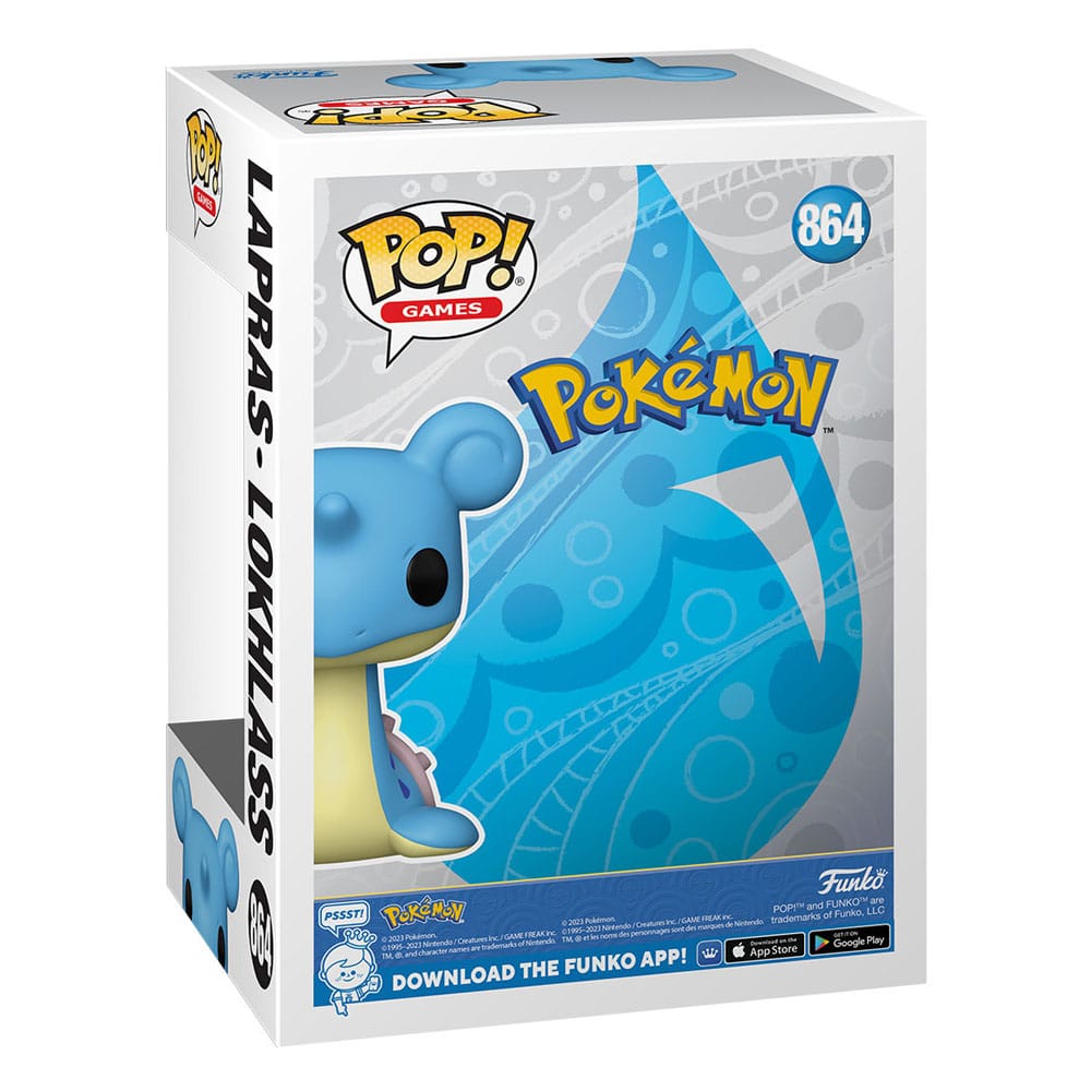 Funko Pokémon Lapras (EMEA) POP! Games Vinyl Figur