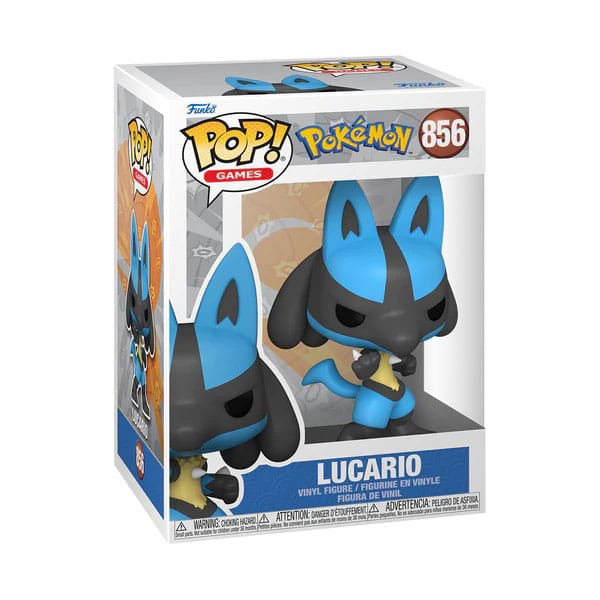 Funko Pokémon Lucario(EMEA) POP! Games Vinyl Figur