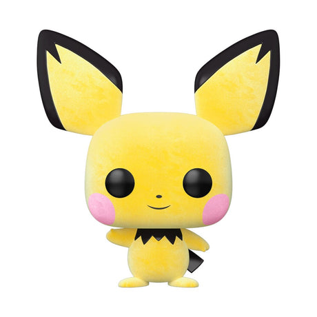 Funko Pokemon Pichu Flocked (Exclusive Version) POP! Games Vinyl Figur