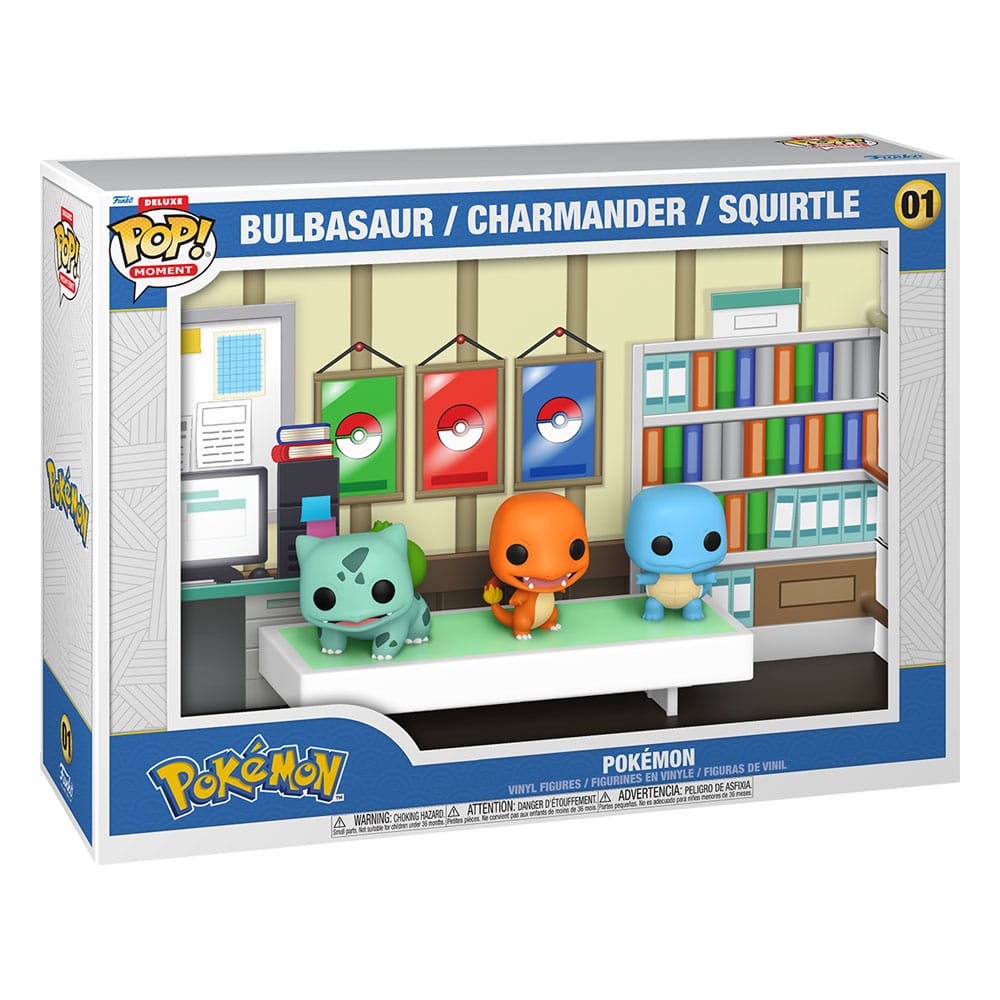 Funko Pokémon Pokémon - Starters POP Moments Deluxe Vinyl Figuren