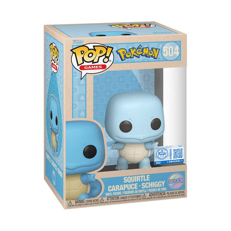 Funko Pokémon POP! Games Squirtle (SftClr) Vinyl Figur