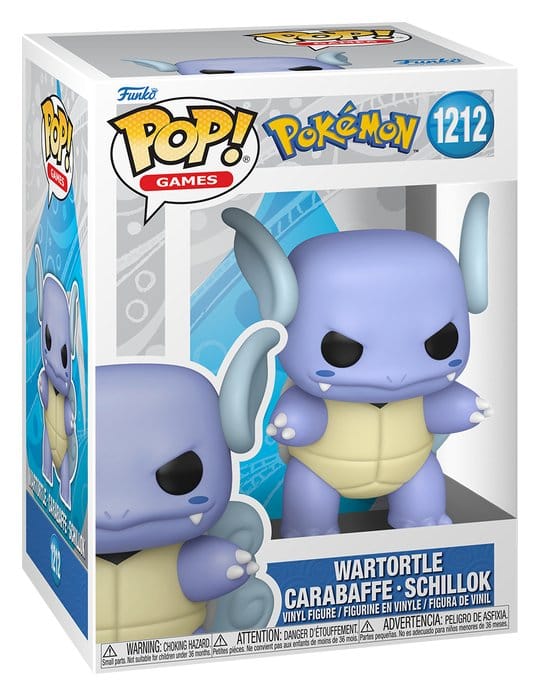 Funko Pokémon Wartortle POP! Games Vinyl Figur