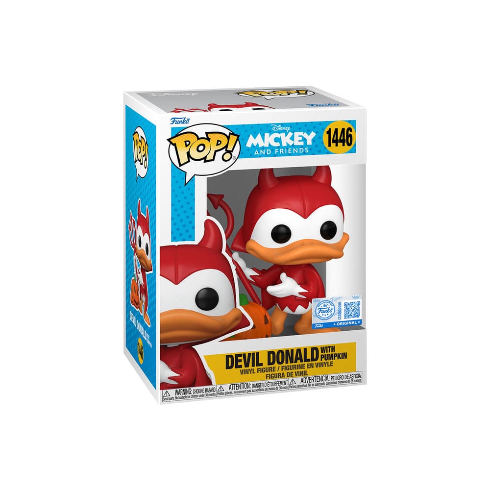 Funko Pop! Disney Devil Donald with Blacklight Chase Asst. (6)