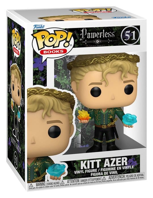 Funko Powerless Kitt Azer POP! Books Vinyl Figur