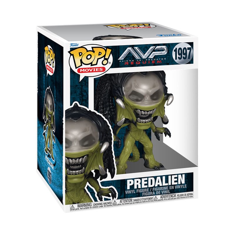 Funko Predator Predalien Super Sized POP! Movies Vinyl Figur